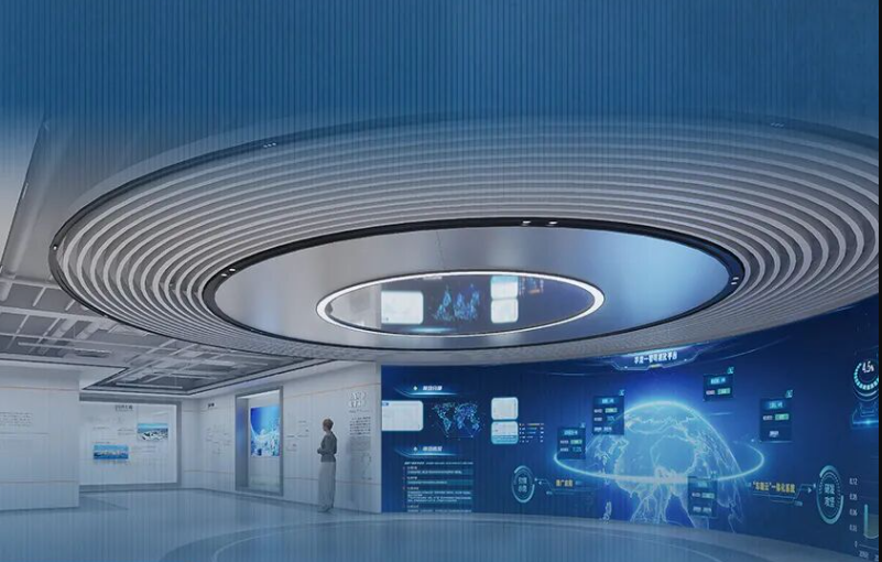 科技之光映照强国重器：大宝娱乐LED显示屏打造华龙一号展示中心